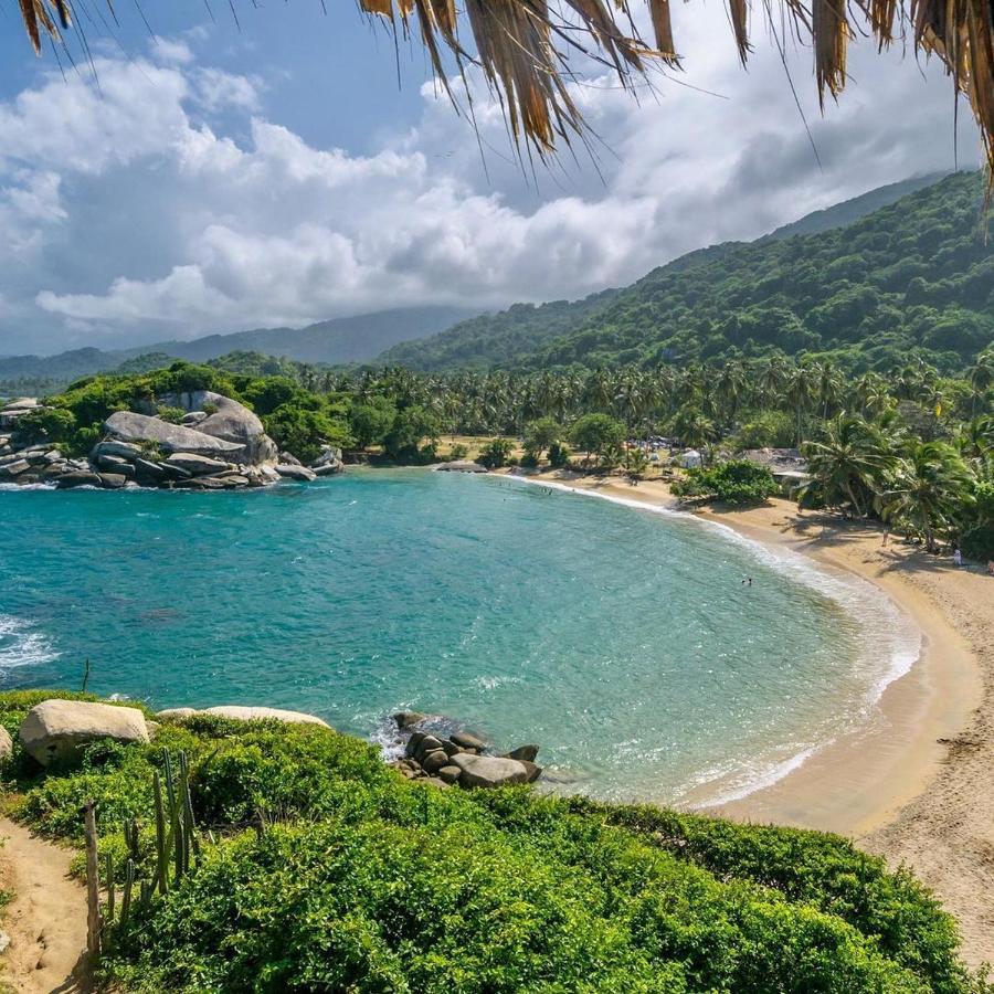 Camping Castilletes Parque Tayrona Bed & Breakfast Ел Заино Екстериор снимка