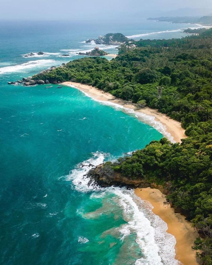 Camping Castilletes Parque Tayrona Bed & Breakfast Ел Заино Екстериор снимка