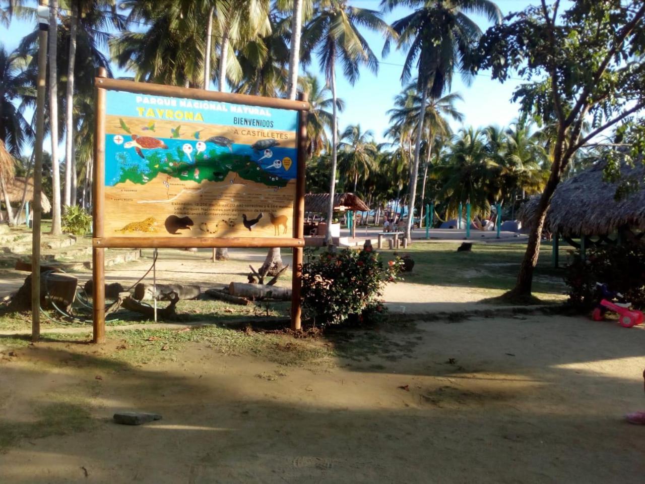 Camping Castilletes Parque Tayrona Bed & Breakfast Ел Заино Екстериор снимка